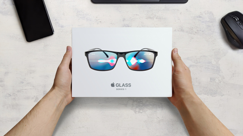 Verpackung der Apple Augmented Reality Brille
